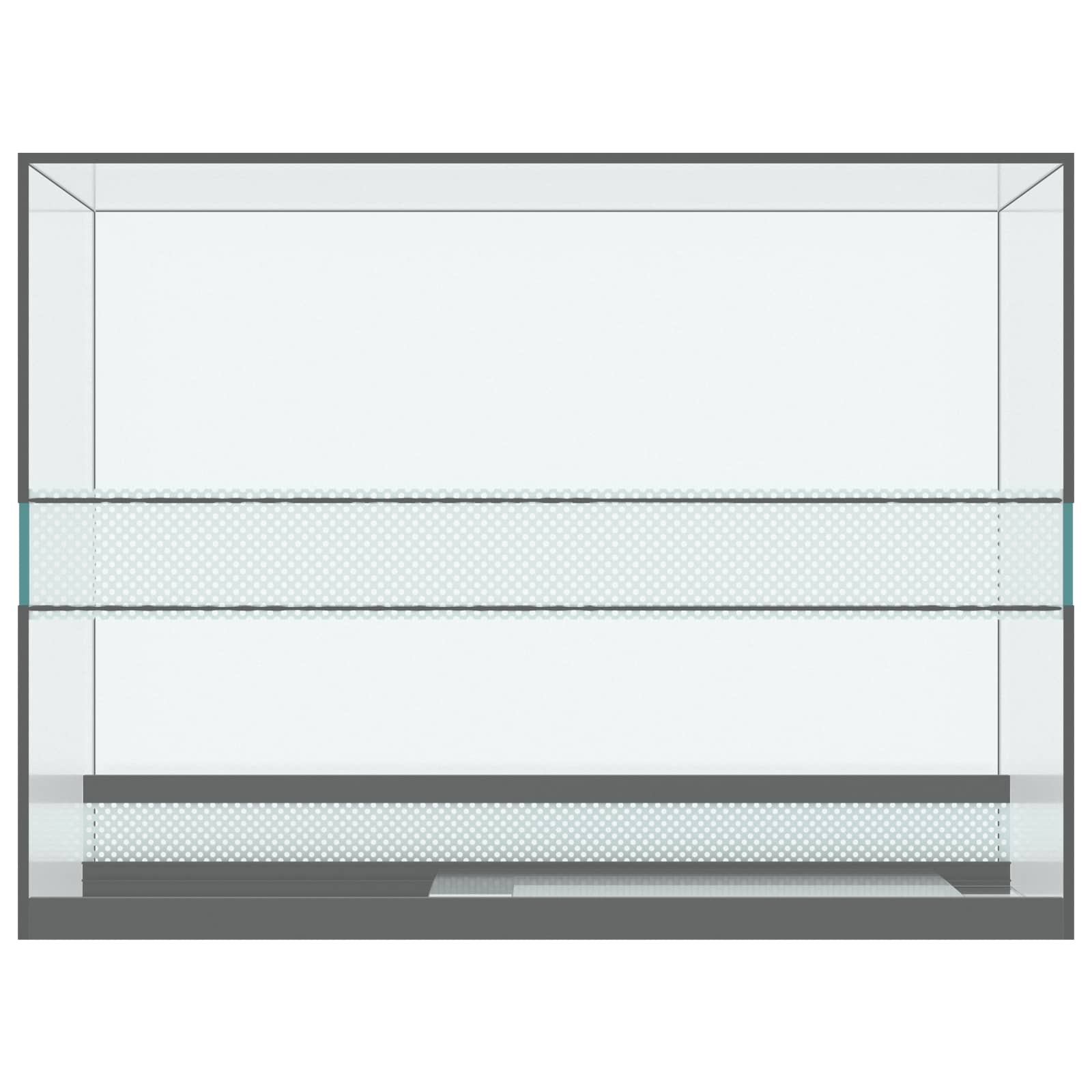 Terrarium με αποθήκευση Διαφανές 40 x 30 x 30 εκ Γυαλί - Pakobazaar