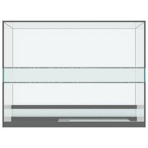 Terrarium με αποθήκευση Διαφανές 40 x 30 x 30 εκ Γυαλί - Pakobazaar