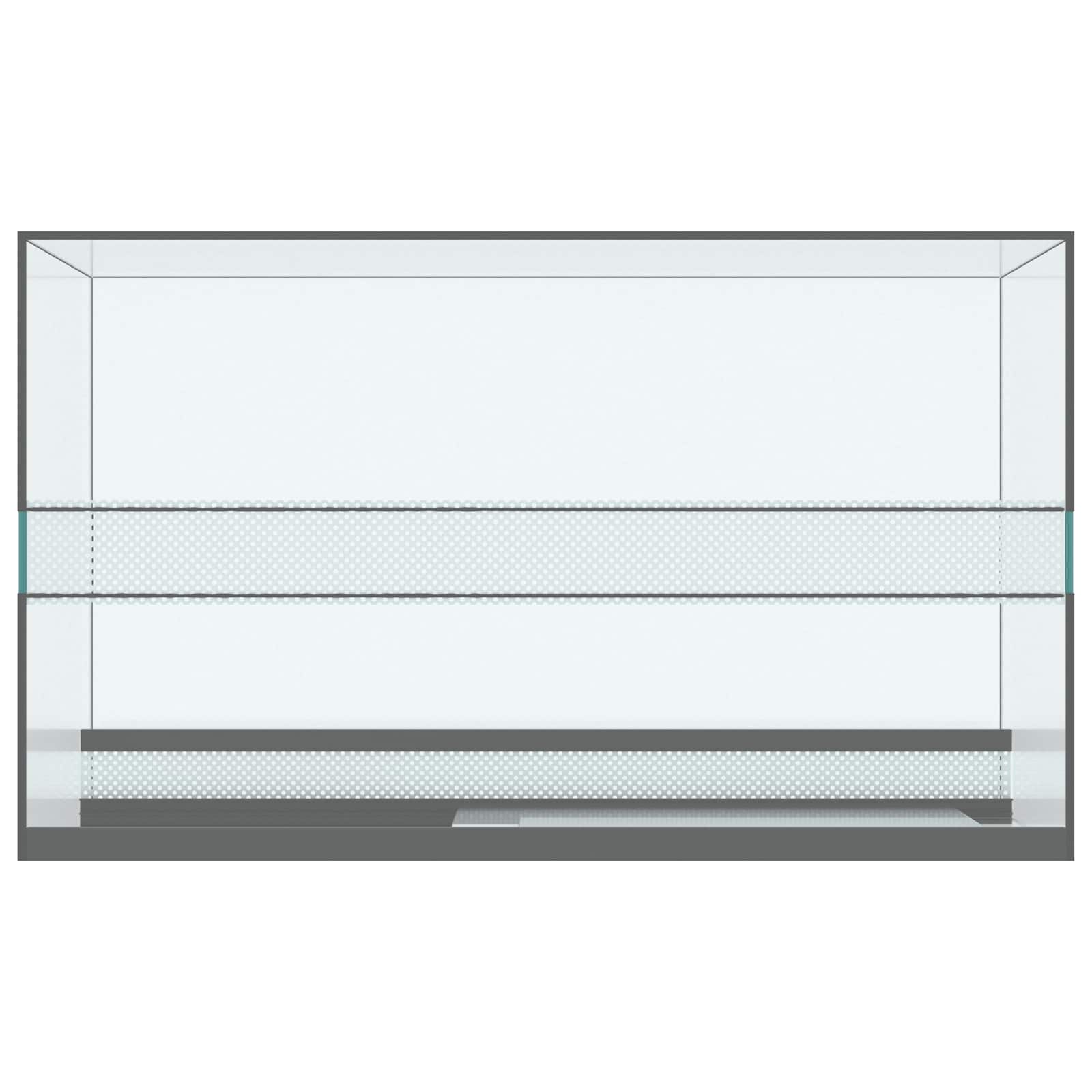 Terrarium με αποθήκευση Διαφανές 50 x 30 x 30 εκ. Γυαλί - Pakobazaar