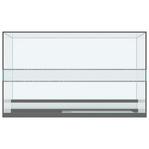 Terrarium με αποθήκευση Διαφανές 50 x 30 x 30 εκ. Γυαλί - Pakobazaar