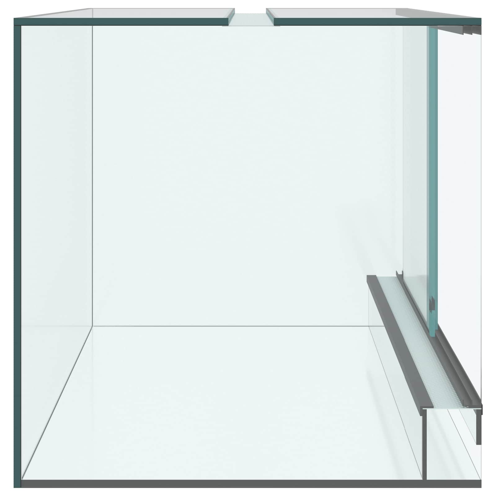 Terrarium με αποθήκευση Διαφανές 60 x 40 x 40 εκ. Γυαλί - Pakobazaar