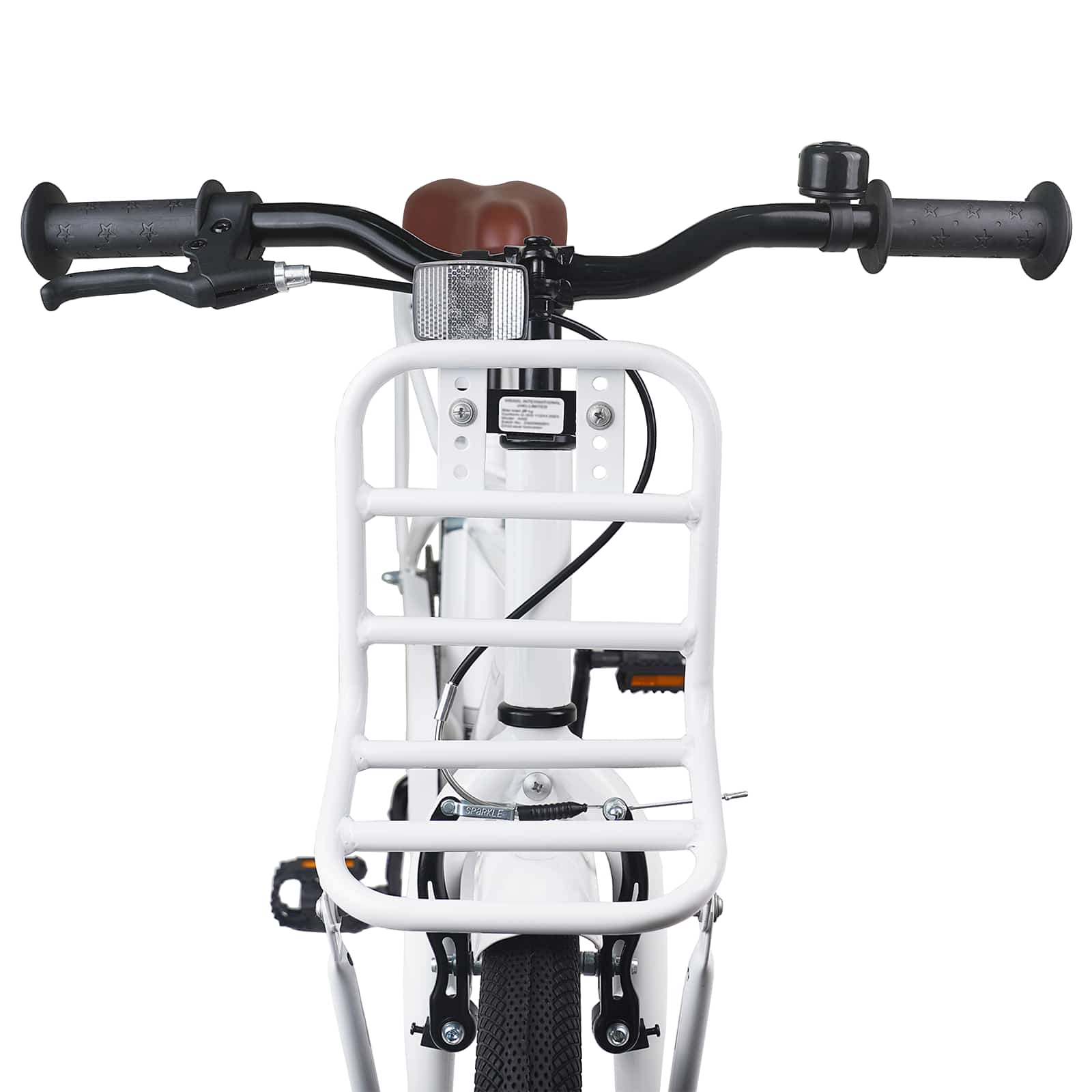 Παιδικό Ποδήλατο 20 ίντσες για παιδιά 6-11 ετών Λευκό - Pakobazaar