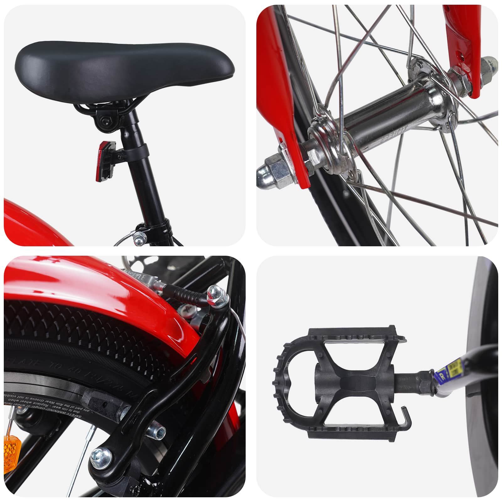 Παιδικό Ποδήλατο 20 ίντσες για παιδιά 6-11 ετών Μπλε Λευκό - Pakobazaar