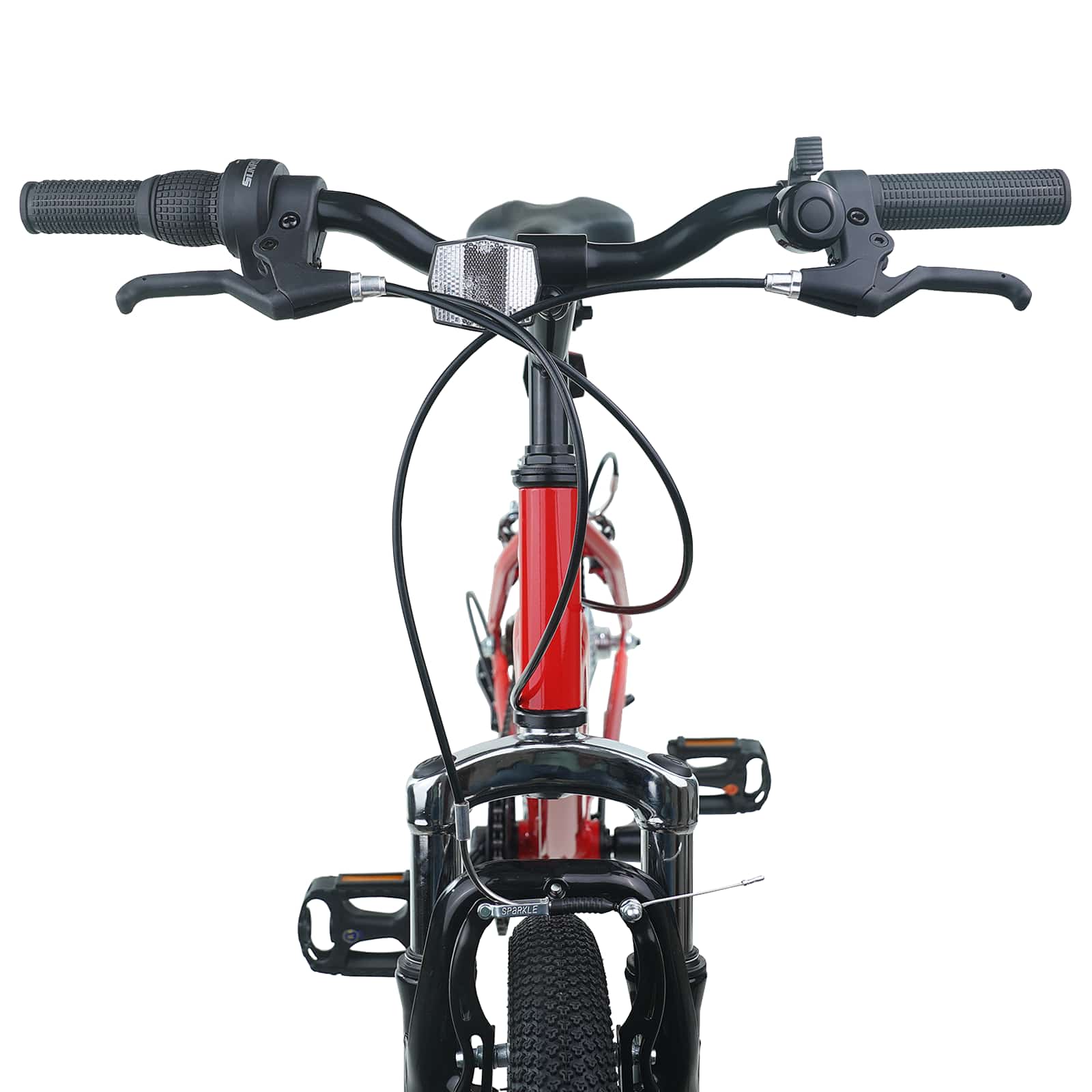 Παιδικό Ποδήλατο 24 ίντσες 6-Speed για 8-12 ετών Κόκκινο - Pakobazaar