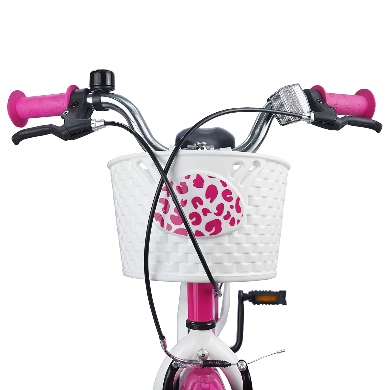 Παιδικό Ποδήλατο 18 ίντσες για 5-7 ετών Σκούρο ροζ - Pakobazaar