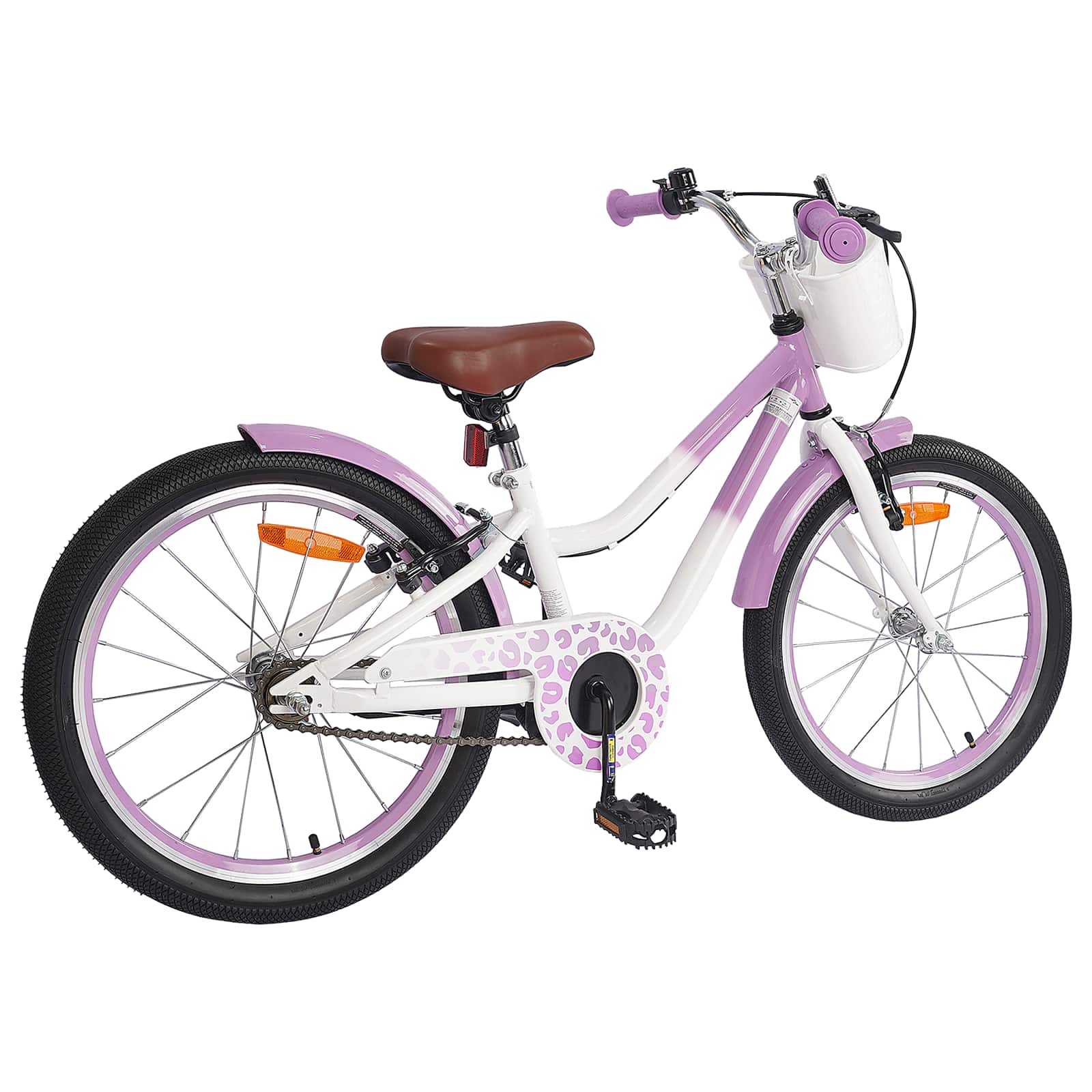 Παιδικό Ποδήλατο 18 ίντσες για 5-7 ετών Μοβ - Pakobazaar