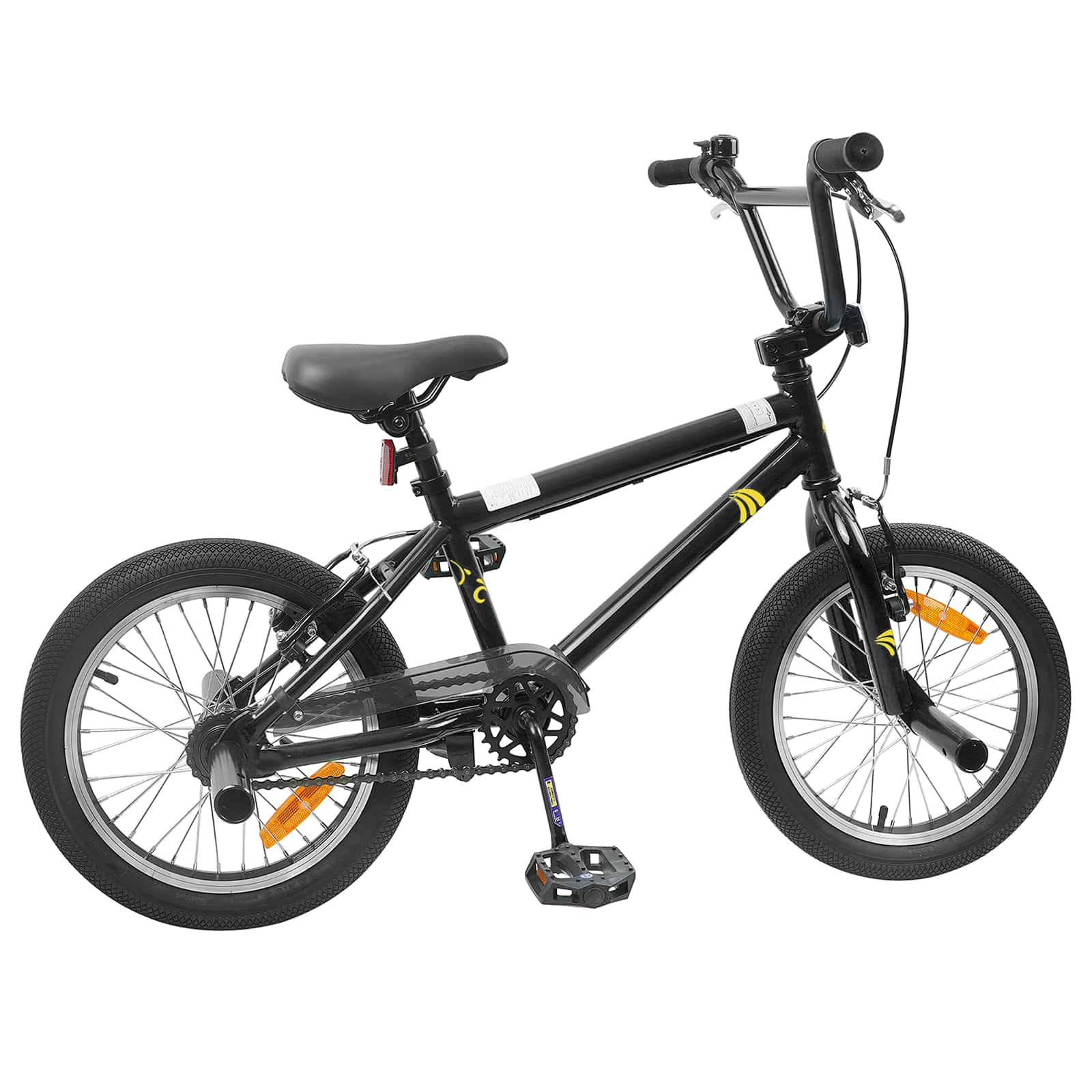 BMX Ποδήλατο 20 ίντσες για πάνω από 9 ετών Μαύρο - Pakobazaar