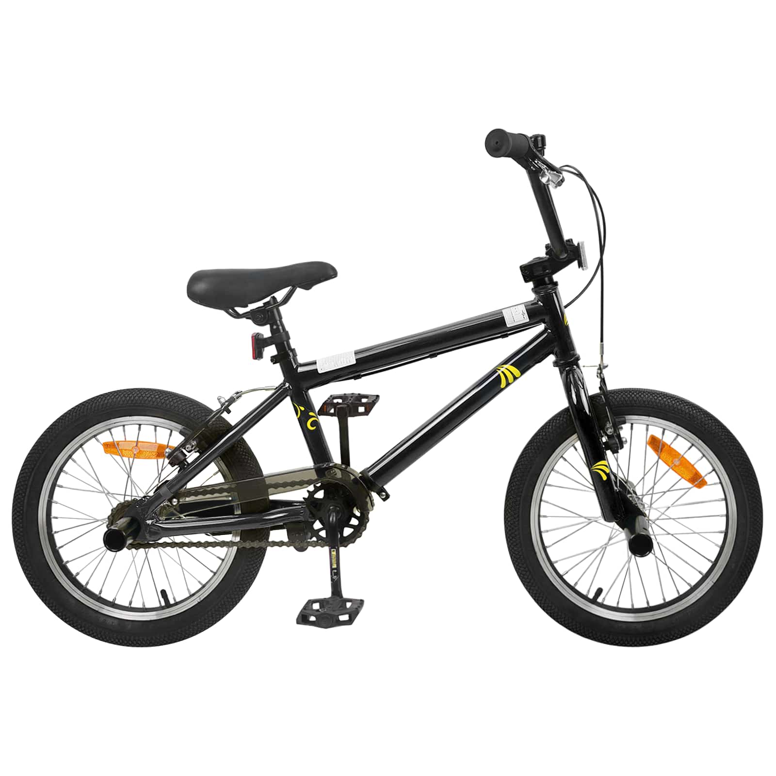 BMX Ποδήλατο 20 ίντσες για πάνω από 9 ετών Μαύρο - Pakobazaar