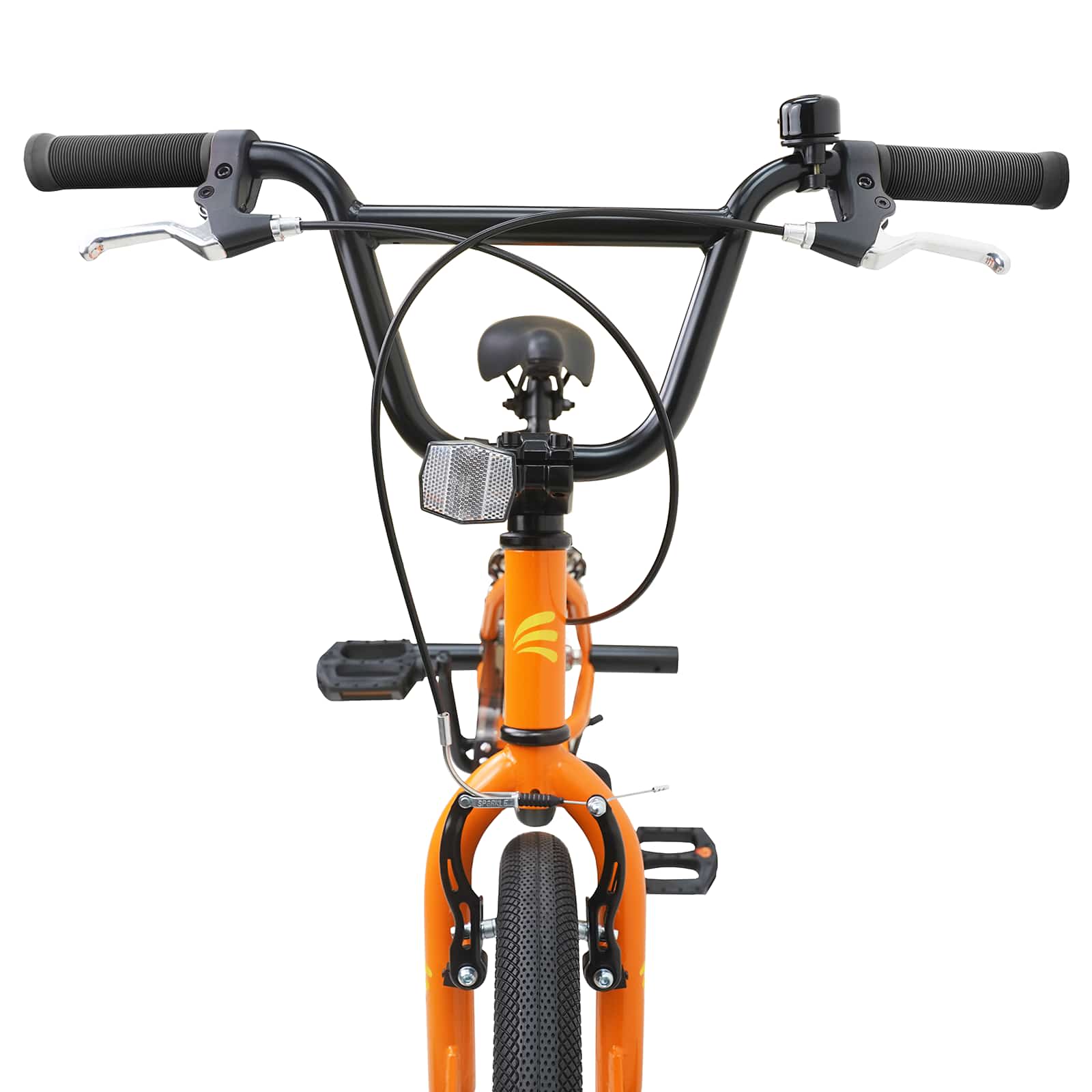 BMX Ποδήλατο 20 ίντσες για πάνω από 9 ετών Πορτοκαλί - Pakobazaar