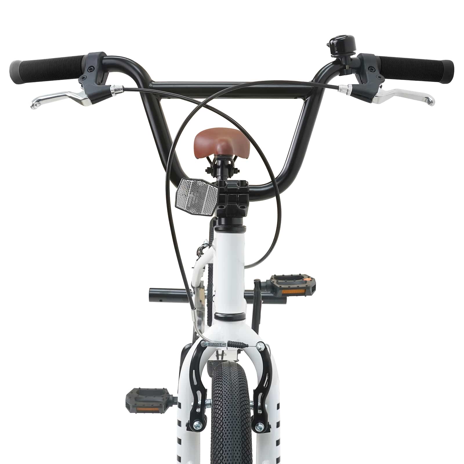 BMX Ποδήλατο 16 ίντσες για παιδιά 5-8 ετών Λευκό - Pakobazaar