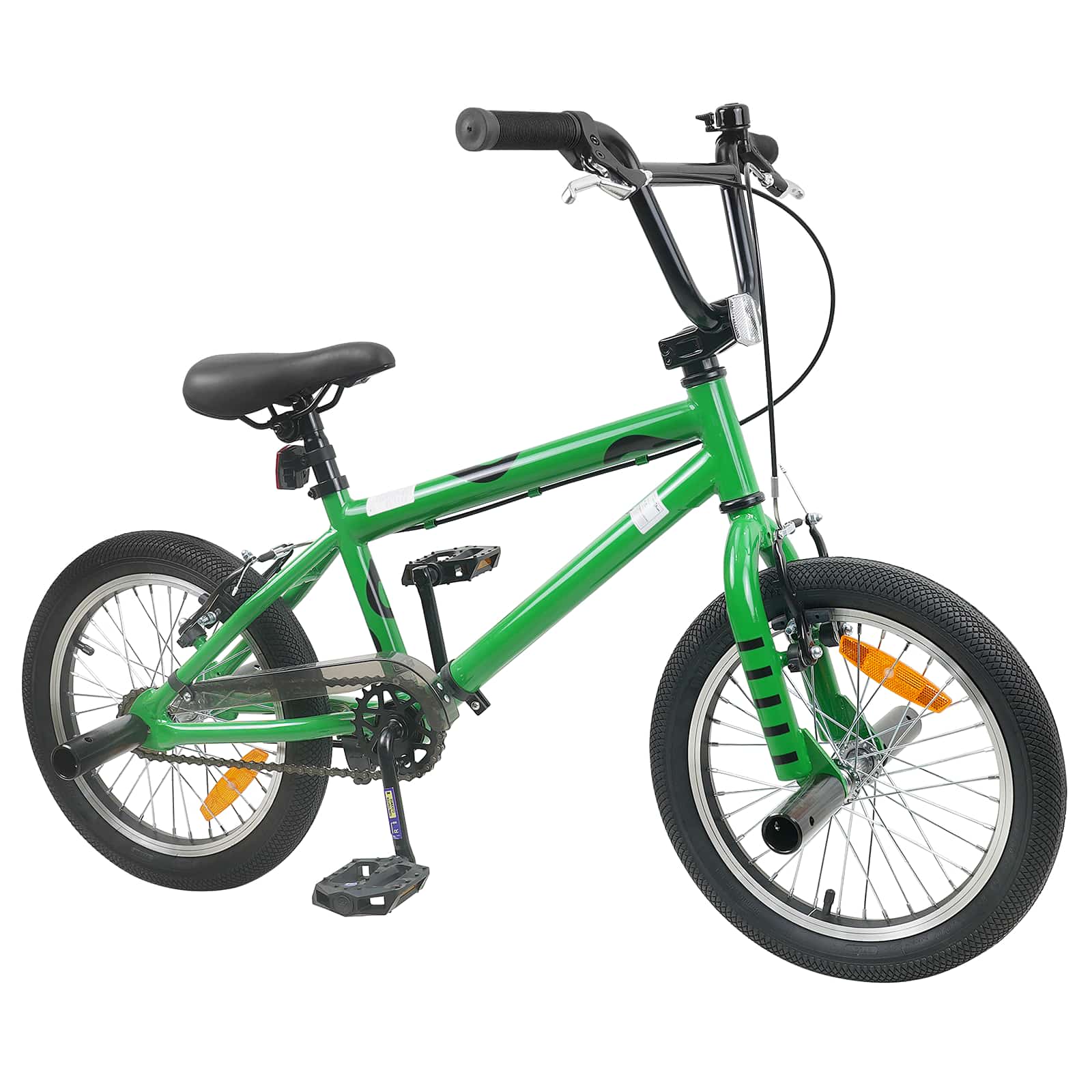 BMX Ποδήλατο 16 ίντσες για παιδιά 5-8 ετών Πράσινο - Pakobazaar