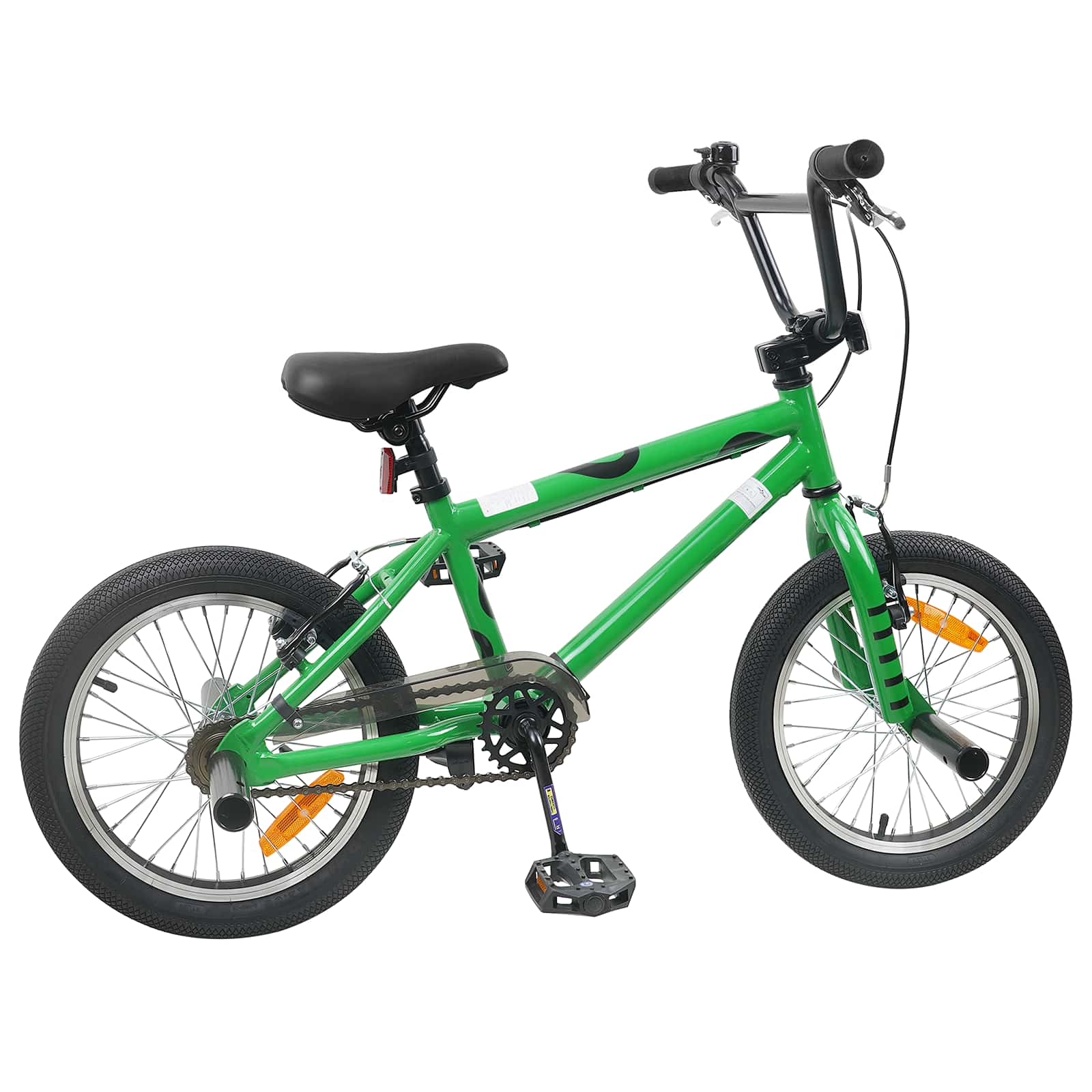 BMX Ποδήλατο 16 ίντσες για παιδιά 5-8 ετών Πράσινο - Pakobazaar