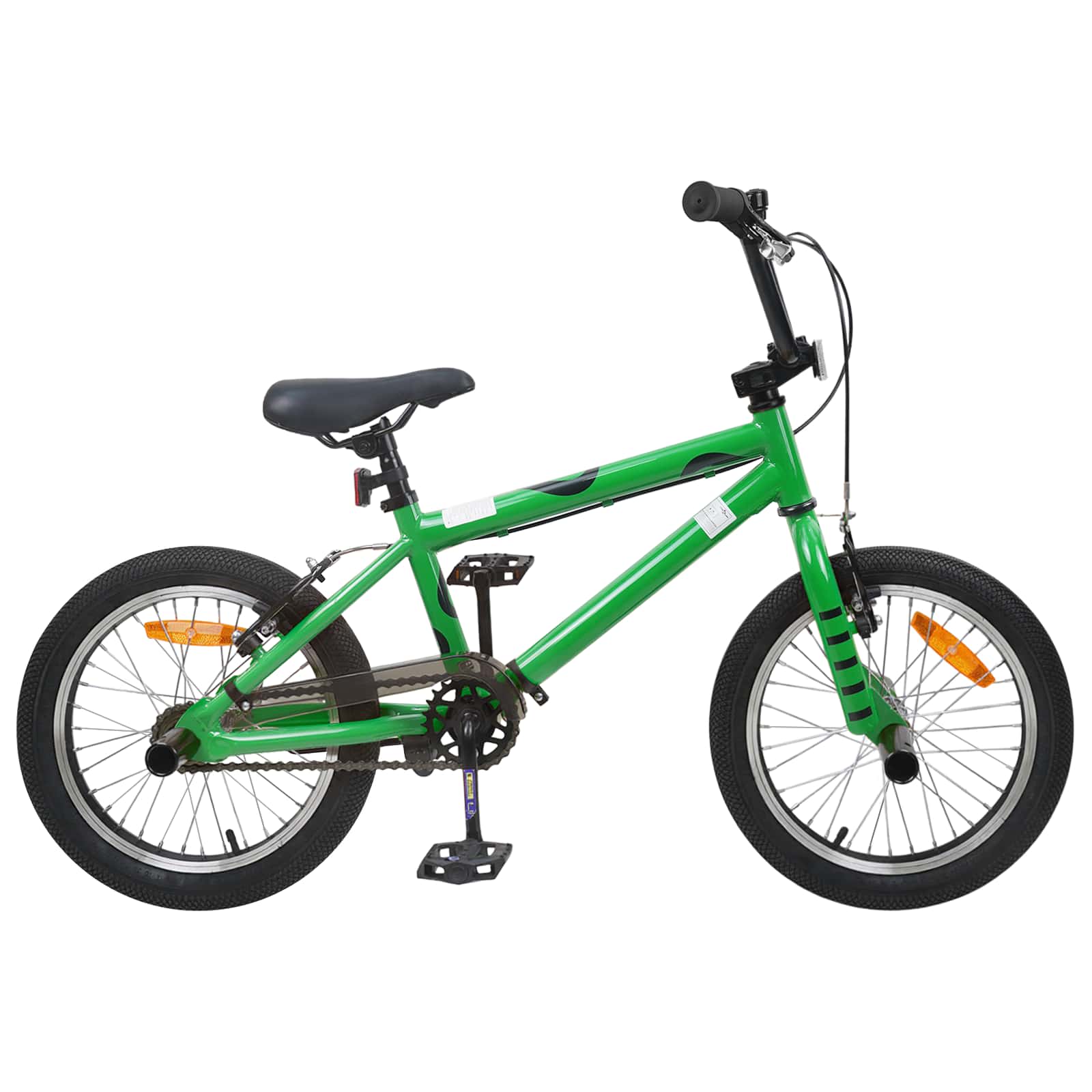 BMX Ποδήλατο 16 ίντσες για παιδιά 5-8 ετών Πράσινο - Pakobazaar