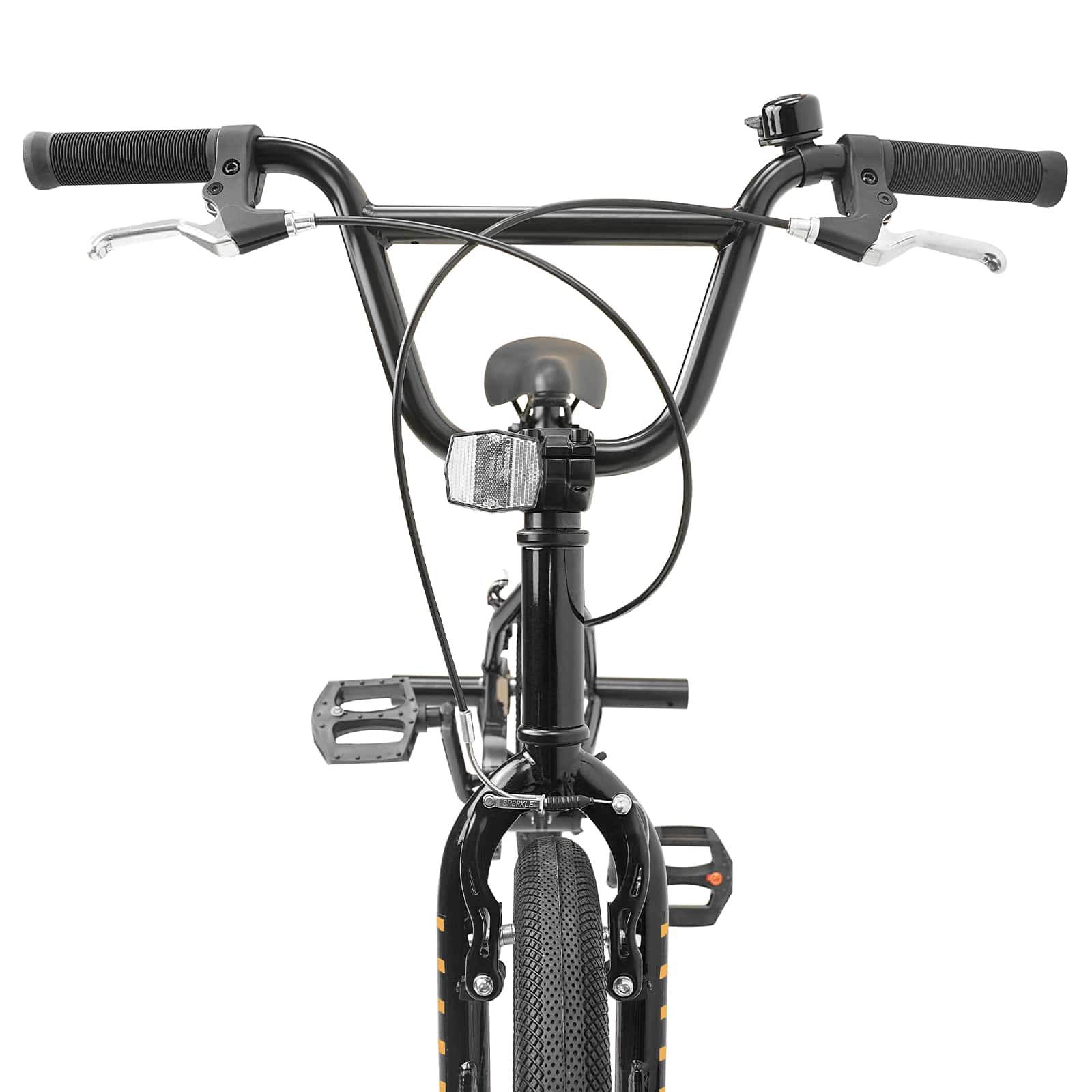 BMX Ποδήλατο 16 ίντσες για παιδιά 5-8 ετών Μαύρο - Pakobazaar
