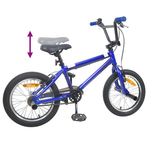 BMX Ποδήλατο 18 ίντσες για 7-10 ετών Σκούρο Μπλε - Pakobazaar