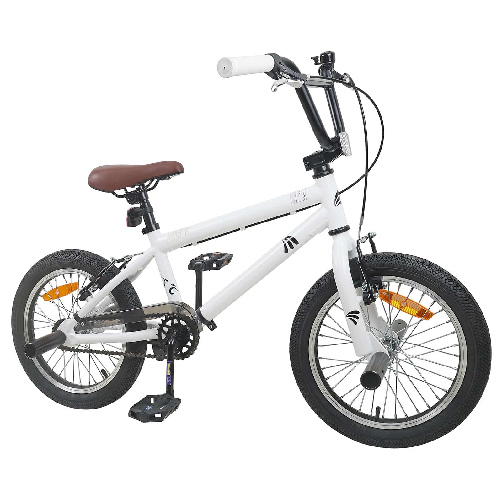 BMX Ποδήλατο 20 ίντσες για πάνω από 9 ετών Λευκό - Pakobazaar