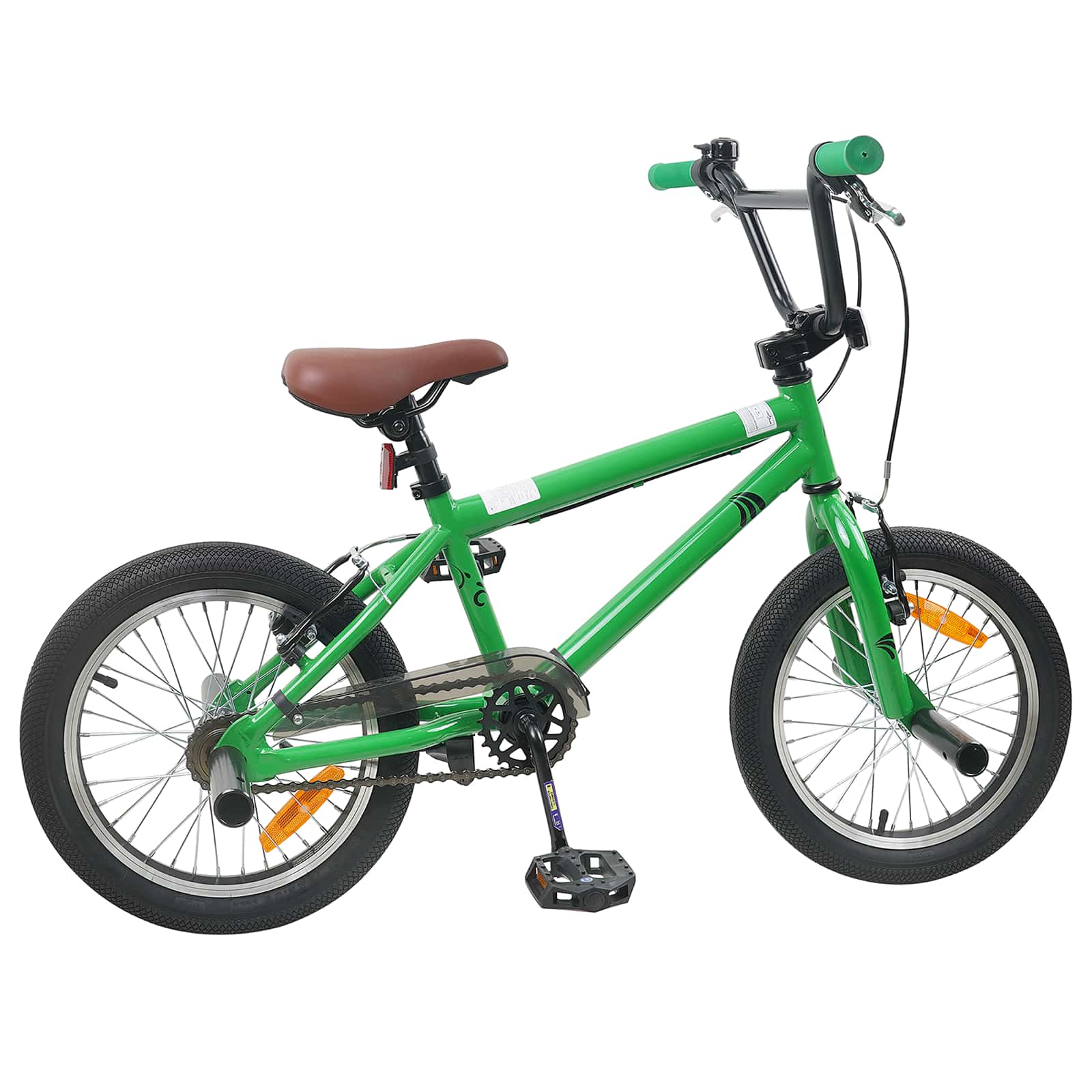 BMX Ποδήλατο 16 ίντσες για παιδιά 5-8 ετών Πράσινο - Pakobazaar