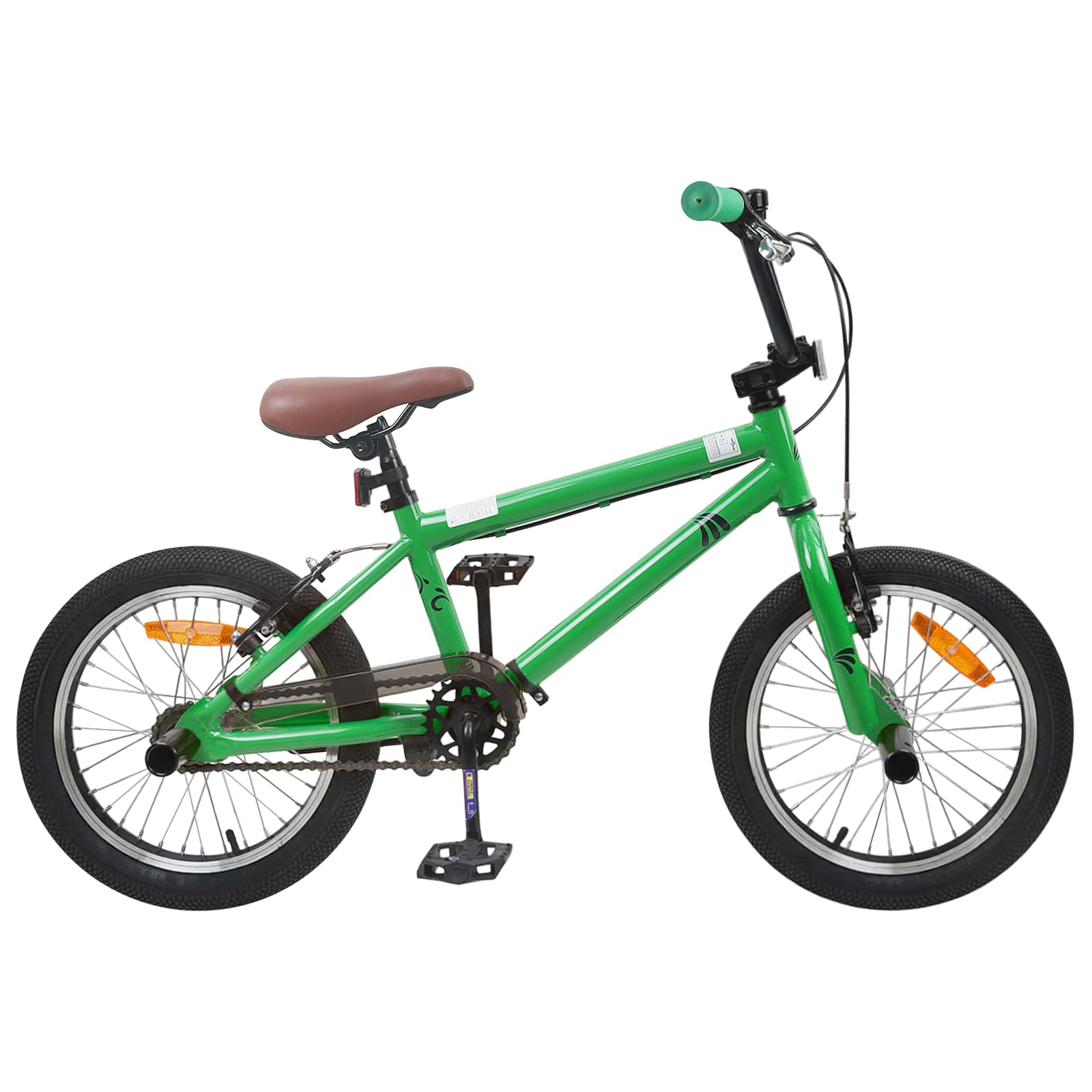 BMX Ποδήλατο 16 ίντσες για παιδιά 5-8 ετών Πράσινο - Pakobazaar
