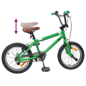 BMX Ποδήλατο 20 ίντσες για πάνω από 9 ετών Πράσινο - Pakobazaar