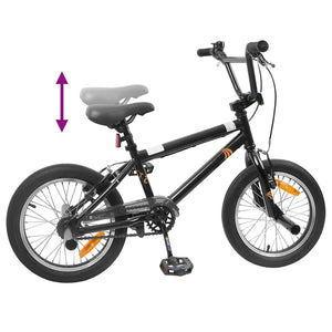 BMX Ποδήλατο 20 ίντσες για 9 ετών Μαύρο - Pakobazaar