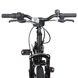 Kids Mountain Bike 20 ίντσες 6-Speed για παιδιά 5-8 ετών Μαύρο - Pakobazaar