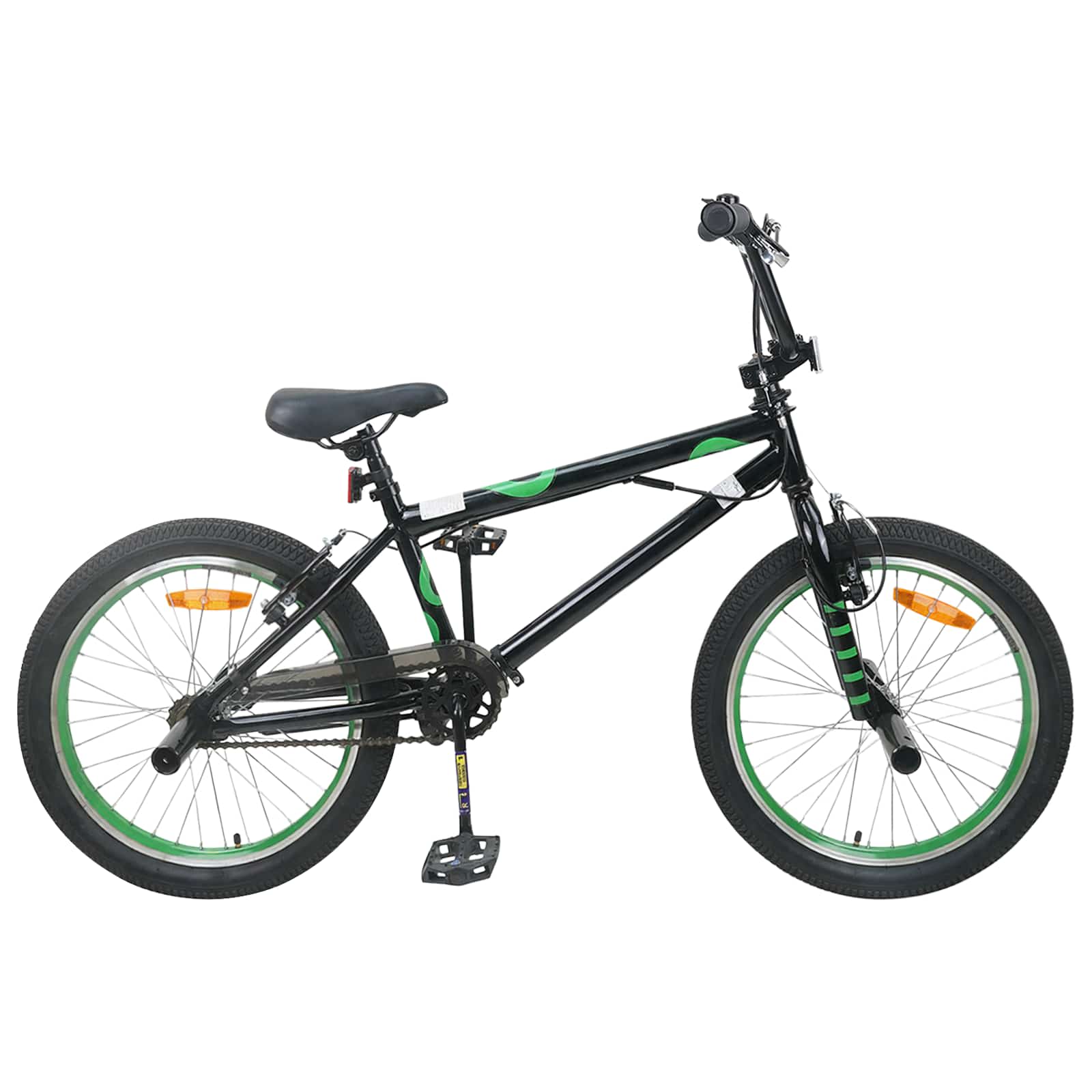 BMX Ποδήλατο 20 ίντσες για πάνω από 9 ετών Μαύρο - Pakobazaar