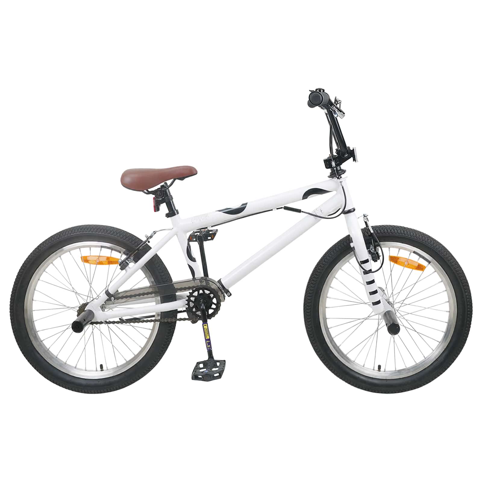 BMX Ποδήλατο 20 ίντσες για πάνω από 9 ετών Λευκό - Pakobazaar