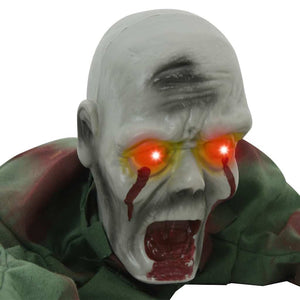 Διακόσμηση Halloween Ζόμπι SPOOKA Πράσινο 110 x 50 x 21 εκ.