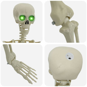 Σκελετός Halloween Λευκό 155 x 38,5 εκ. Πολυπροπυλένιο