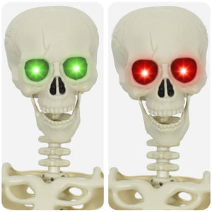 Σκελετός Halloween Λευκό 155 x 38,5 εκ. Πολυπροπυλένιο