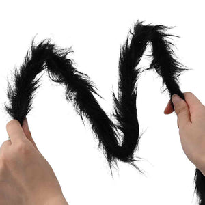 Διακόσμηση Halloween Αράχνη 3 pcs Μαύρο 200 cm - Pakobazaar