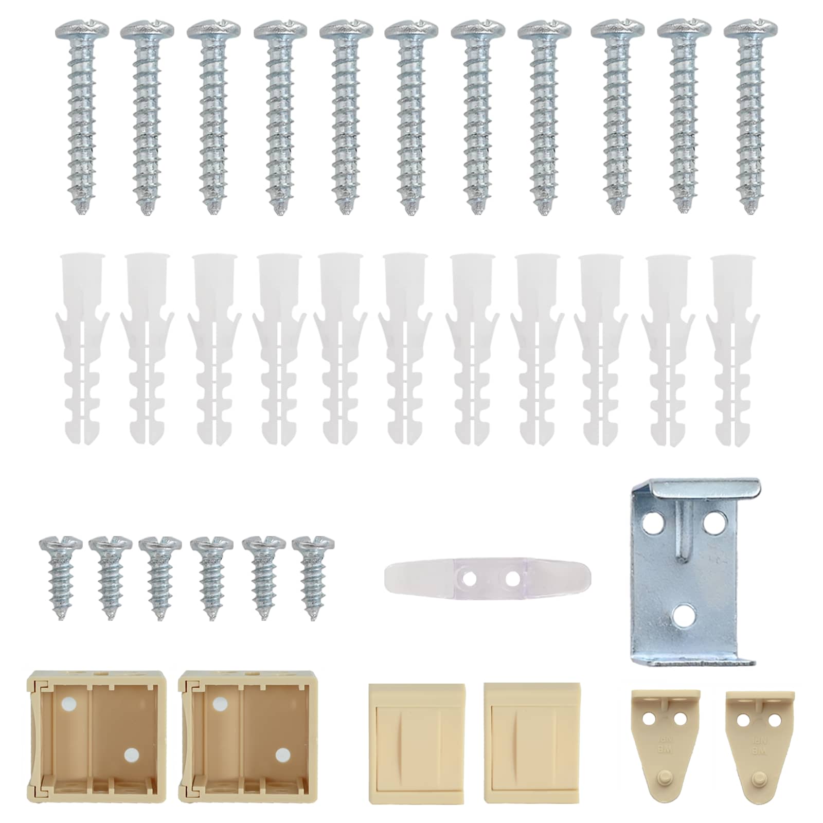 Βενετσιάνικη Σκίαση Ανοιχτό Καφέ με Σχέδιο 213 x 110 εκ PVC - Pakobazaar