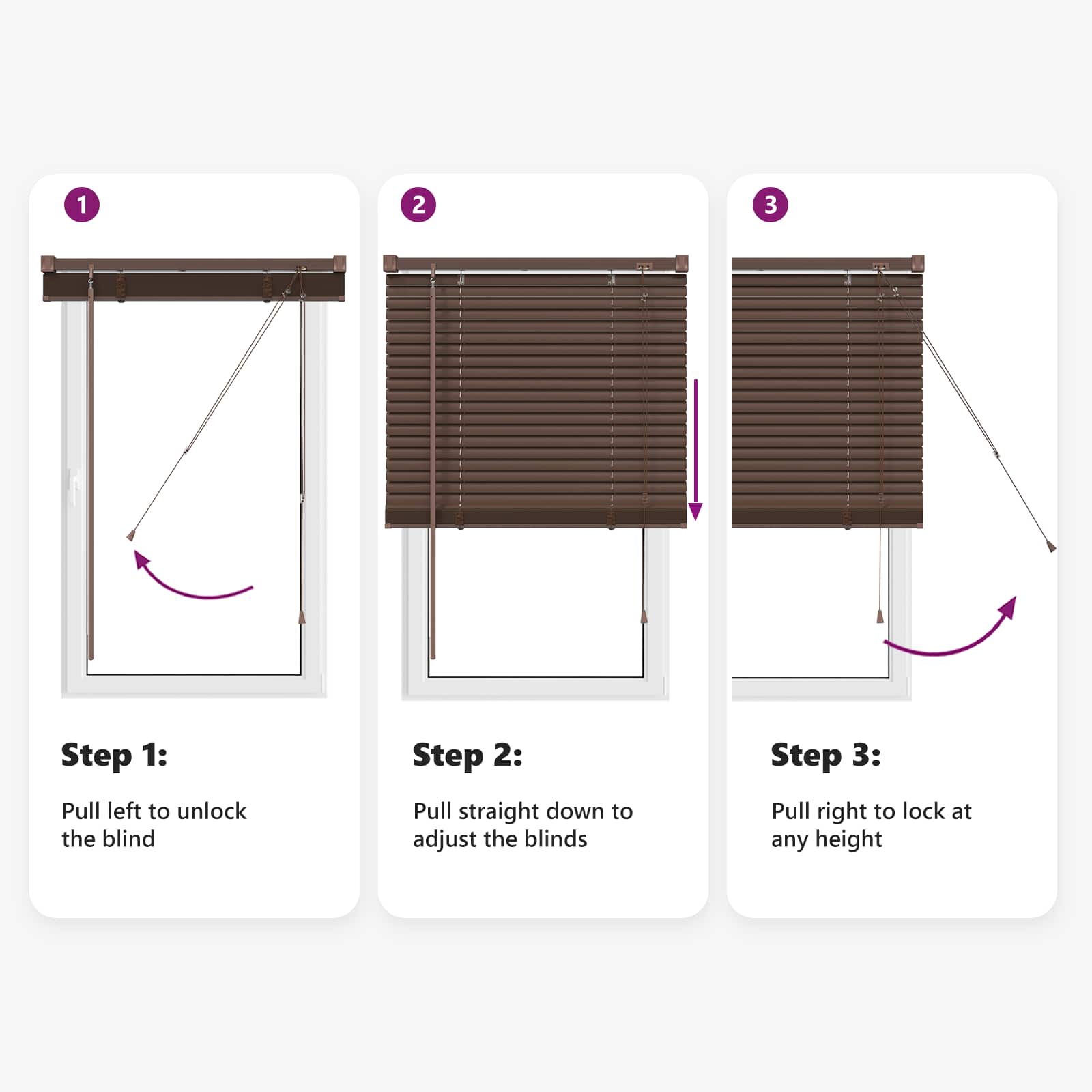 Βενετσιάνικη Σκίαση Σκούρο Καφέ με Σχέδιο 150 x 100 cm PVC - Pakobazaar