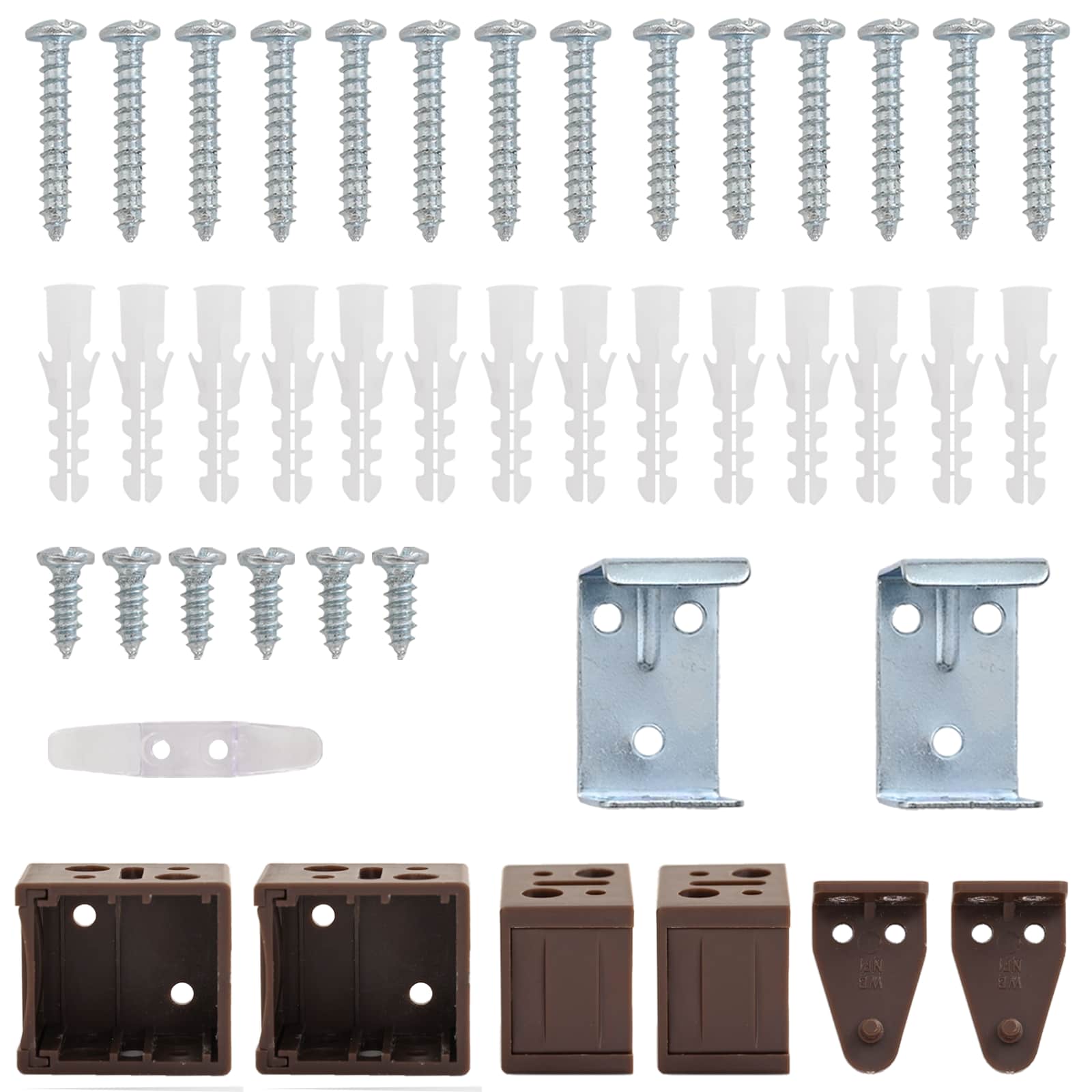 Βενετσιάνικη Σκίαση Σκούρο Καφέ με Σχέδιο 213 x 140 εκ PVC - Pakobazaar