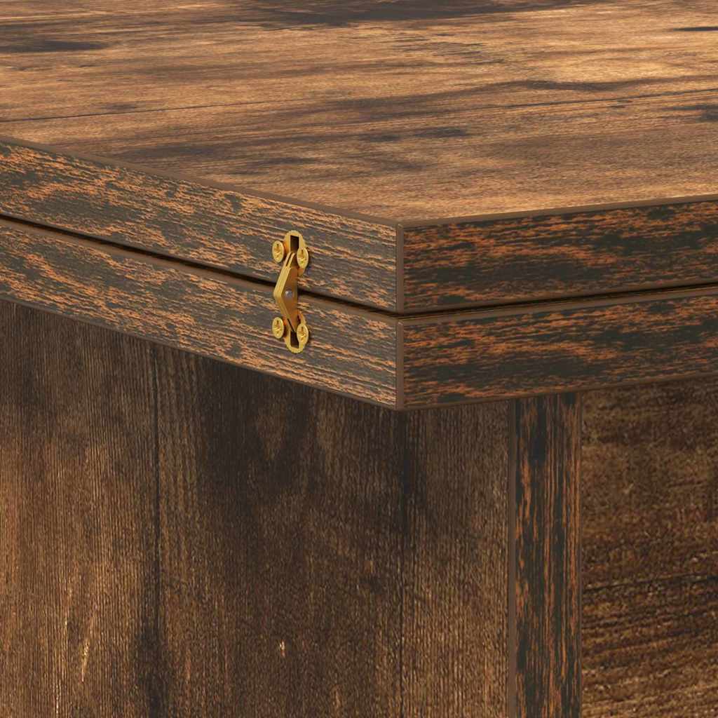 Τραπεζάκι σαλονιού Καπνιστό Δρύς 55 x 54,5 x 45 εκ - Pakobazaar