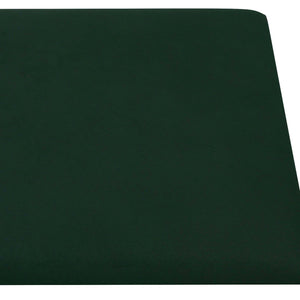 Κεφαλάρι Τοίχου 12 pcs Σκούρο Πράσινο 30 x 15 cm Βελούδο - Pakobazaar