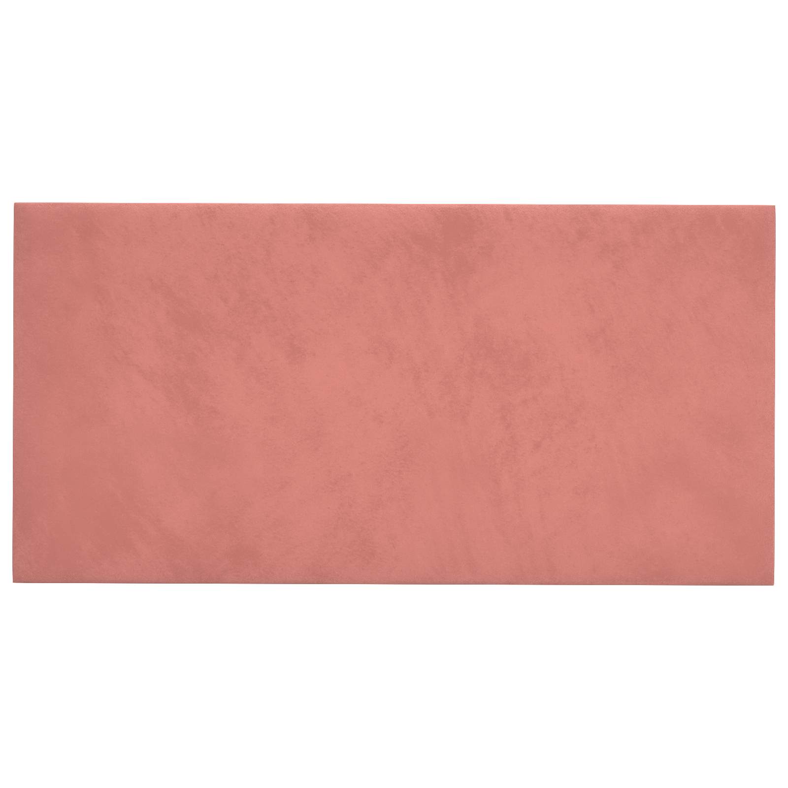 Κεφαλάρι Τοίχου 12 pcs Ροζ 30 x 15 cm Βελούδο - Pakobazaar