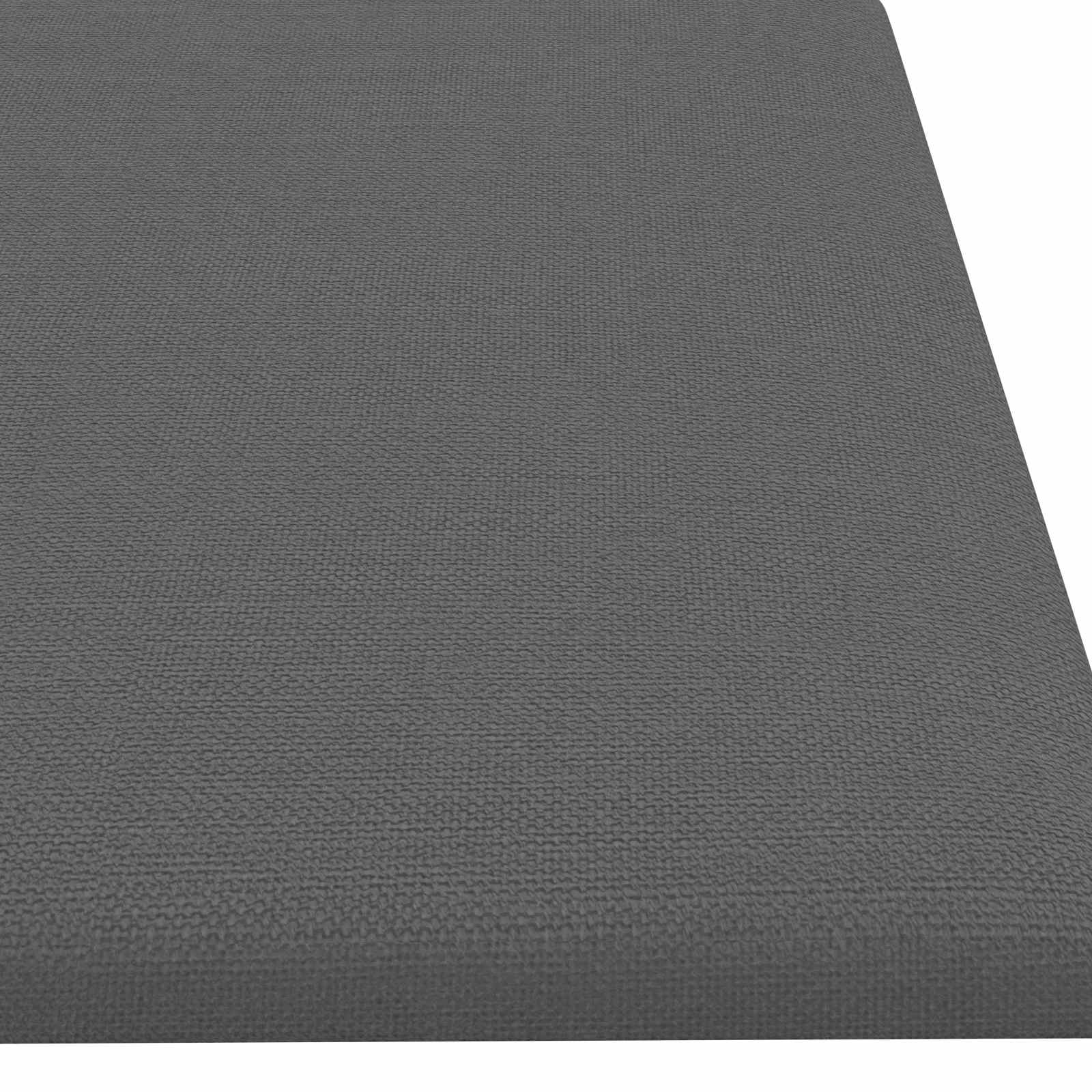 Κεφαλάρι Τοίχου 12 pcs Ανοιχτό γκρι 60 x 15 cm ύφασμα - Pakobazaar