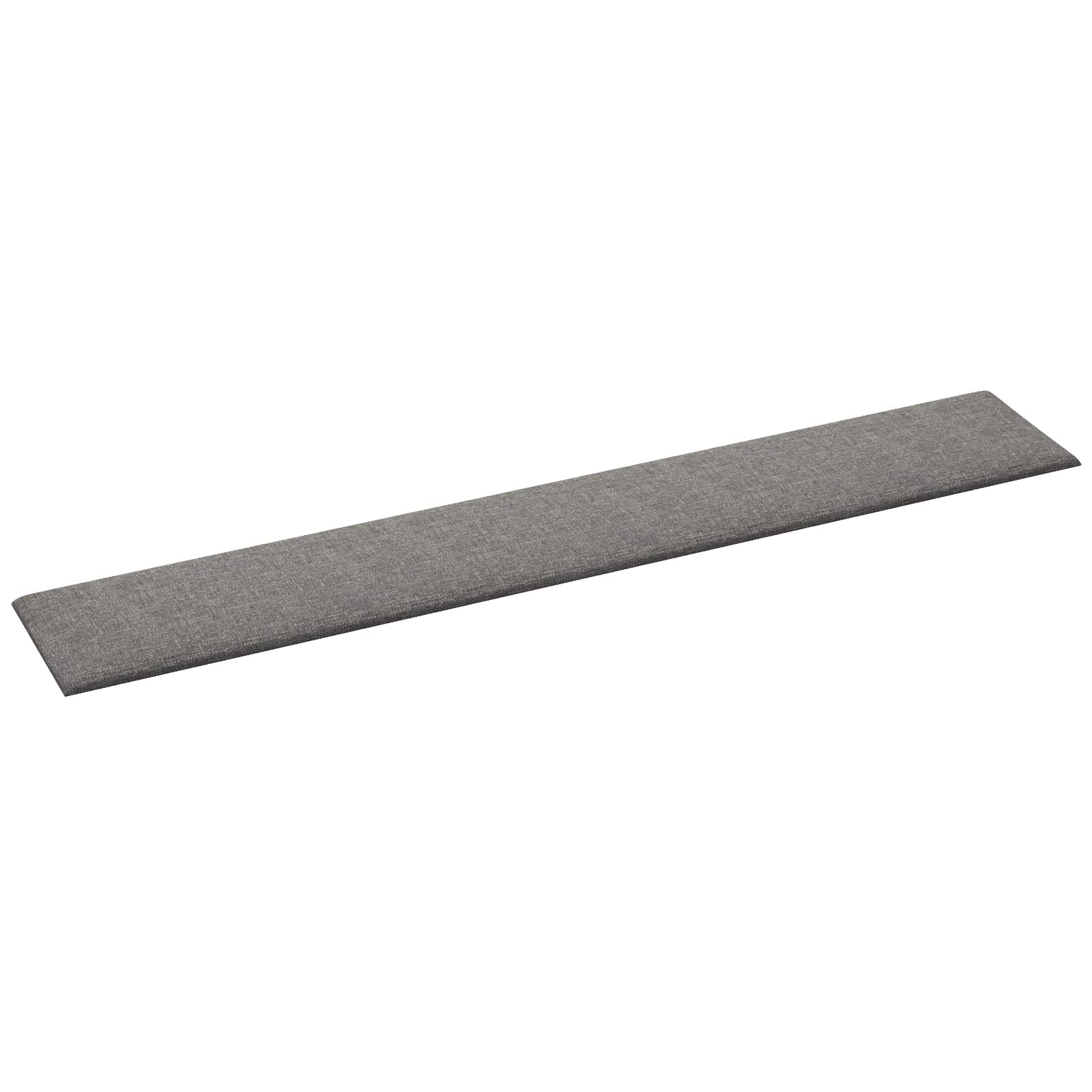 Κεφαλάρι Τοίχου 12 pcs Ανοιχτό γκρι 90 x 15 cm ύφασμα - Pakobazaar