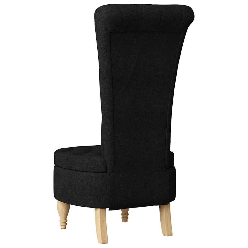 Καναπέ με κουβέρτα Μαύρο 56,5 x 70 x 110 εκ ύφασμα - Pakobazaar