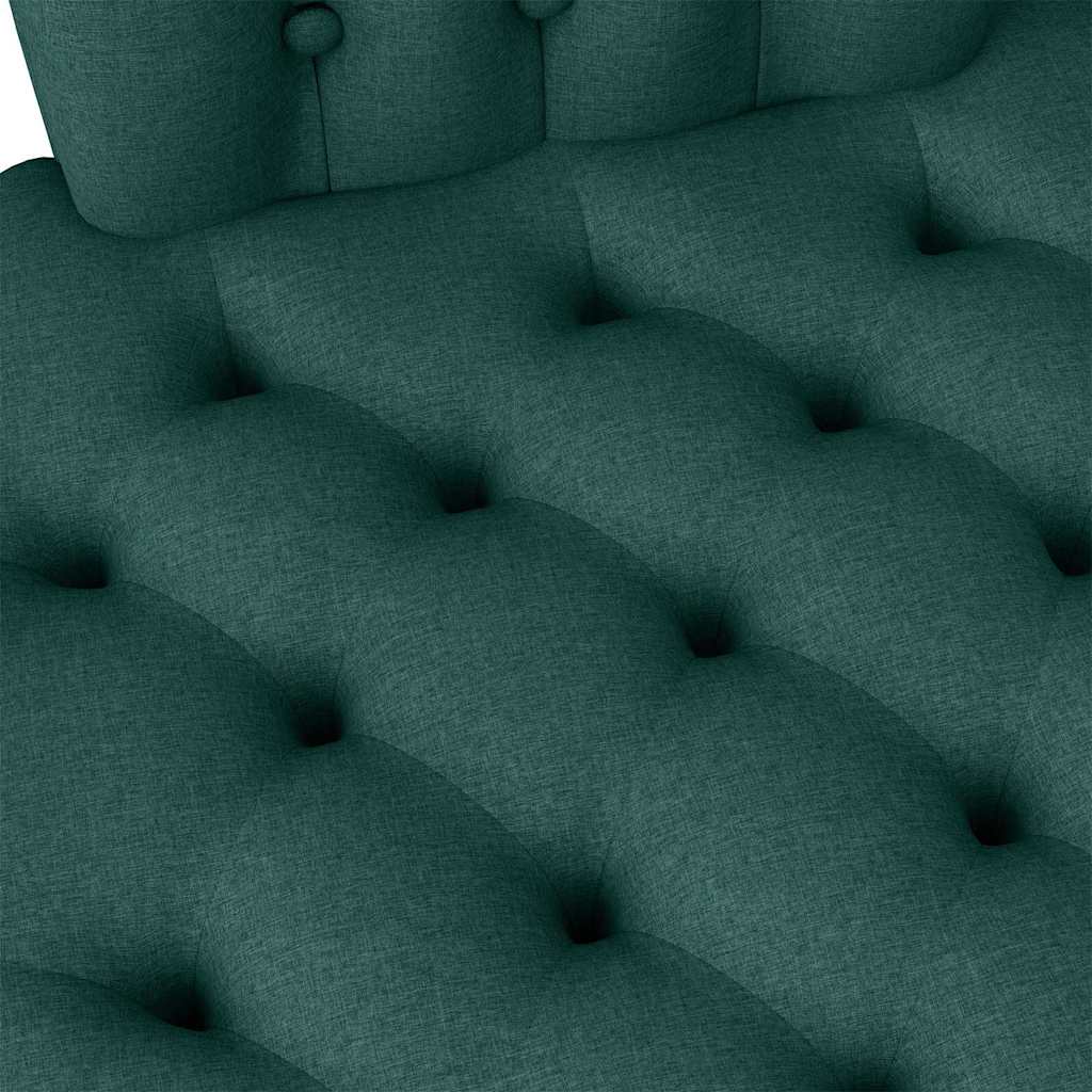 Καναπέ με κουβέρτα Σκούρο Πράσινο 56,5 x 70 x 110 εκ ύφασμα - Pakobazaar
