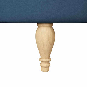 Καναπέ με κουβέρτα Μπλε 56,5 x 70 x 110 εκ ύφασμα - Pakobazaar