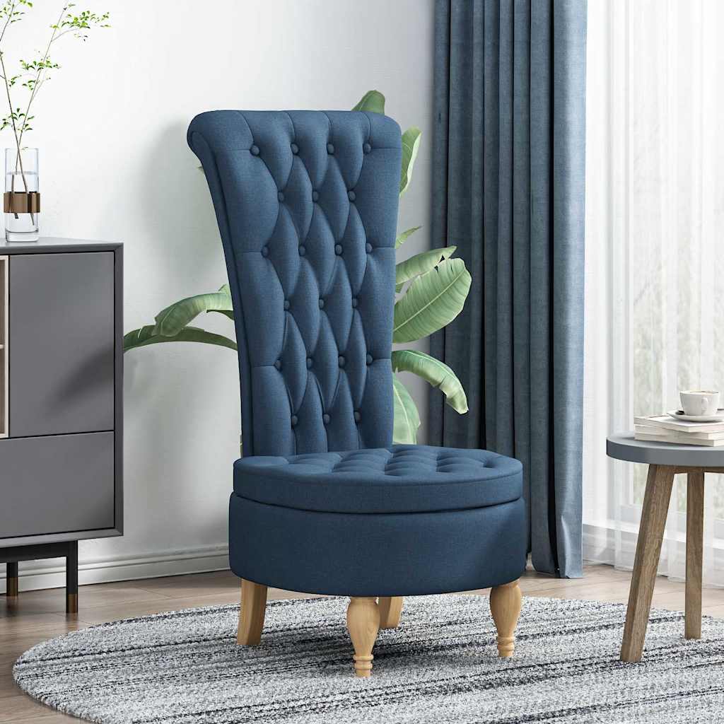 Καναπέ με κουβέρτα Μπλε 56,5 x 70 x 110 εκ ύφασμα - Pakobazaar