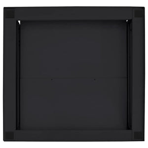 Βάση Πλυντηρίου Ρούχων Μαύρο 62 x 60,5 x 32,5 εκ Ατσάλι - Pakobazaar