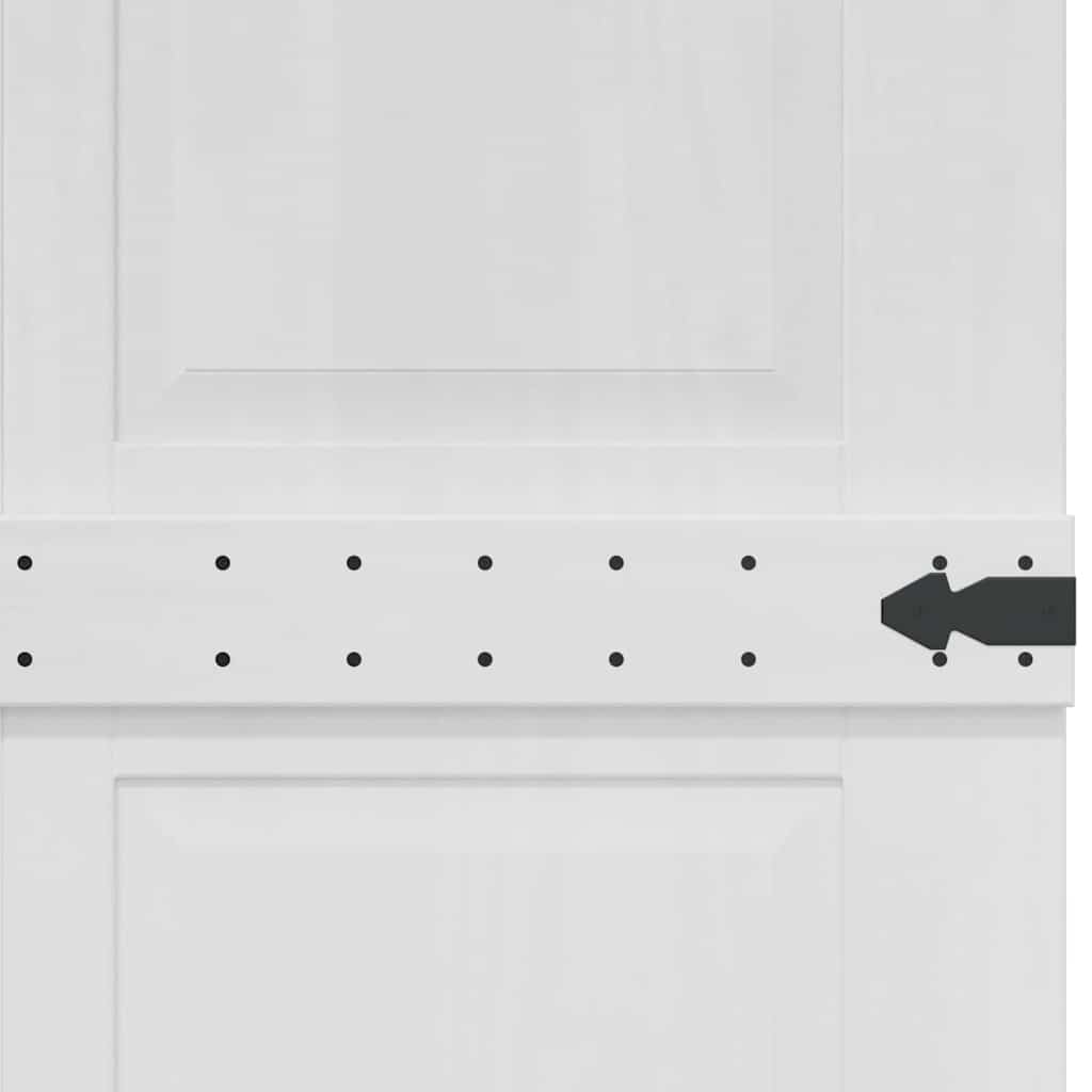 Πόρτα Corona Λευκό 80 x 210 cm Επεξεργασμένο ξύλο