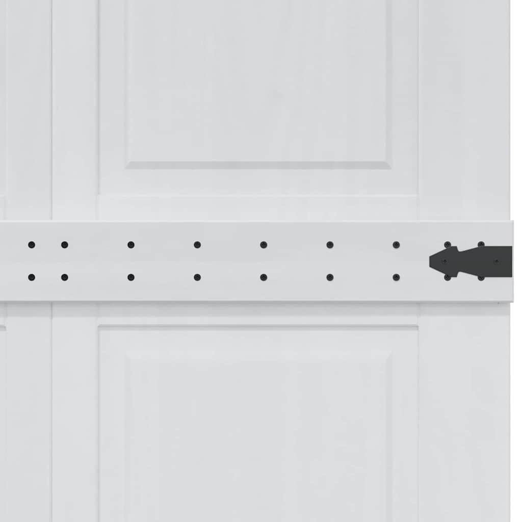 Πόρτα Corona Λευκό 90 x 210 cm Επεξεργασμένο ξύλο - Pakobazaar