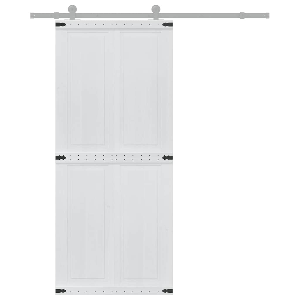 Πόρτα Corona Λευκό 90 x 210 cm Επεξεργασμένο ξύλο - Pakobazaar