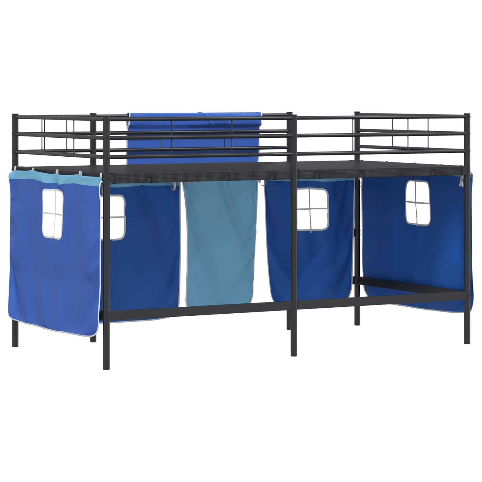 Σκελετός Κρεβατιού Υψίστης για Παιδιά με Κουρτίνες - Pakobazaar