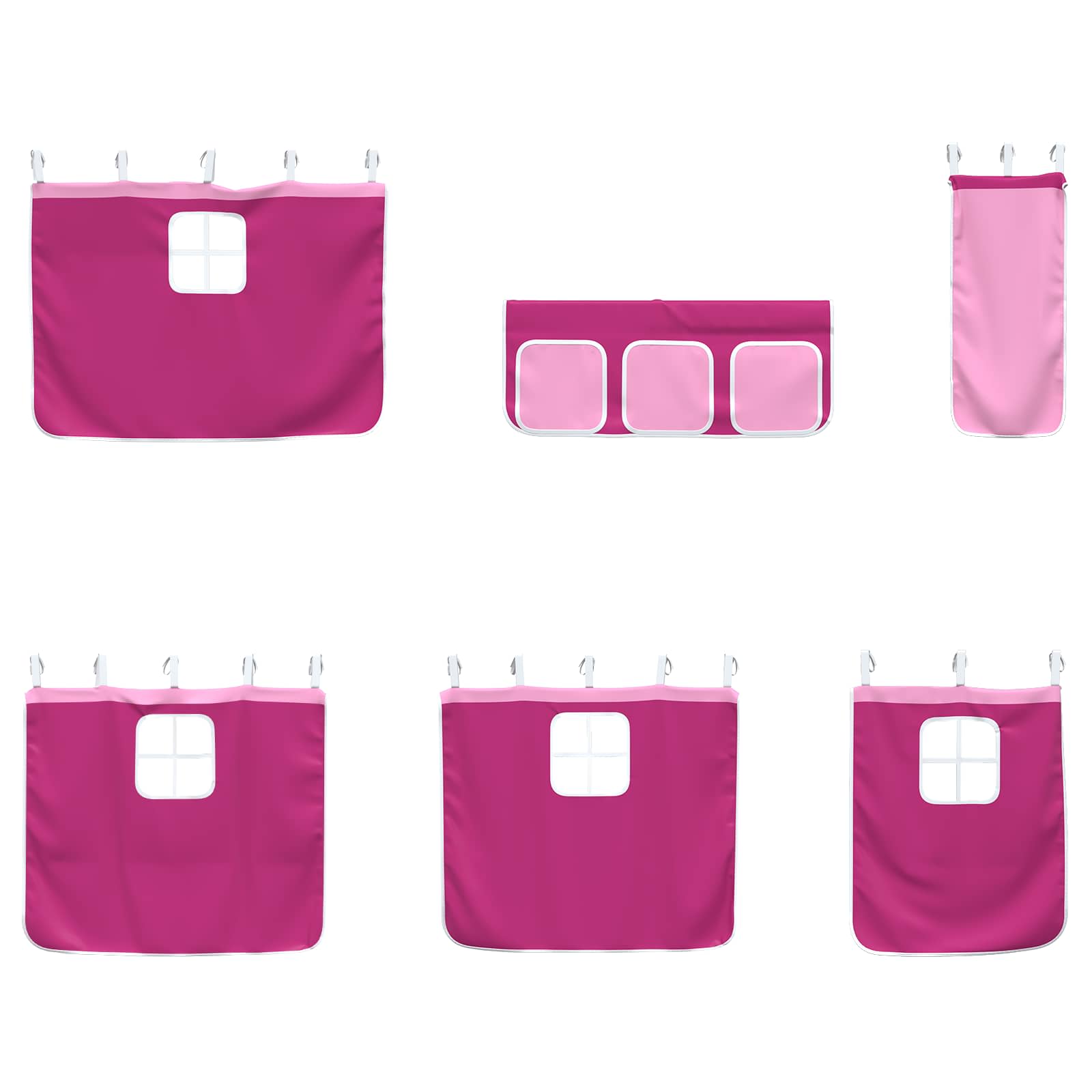 Σκελετός Κρεβατιού Υψίστης για Παιδιά με Κουρτίνες - Pakobazaar