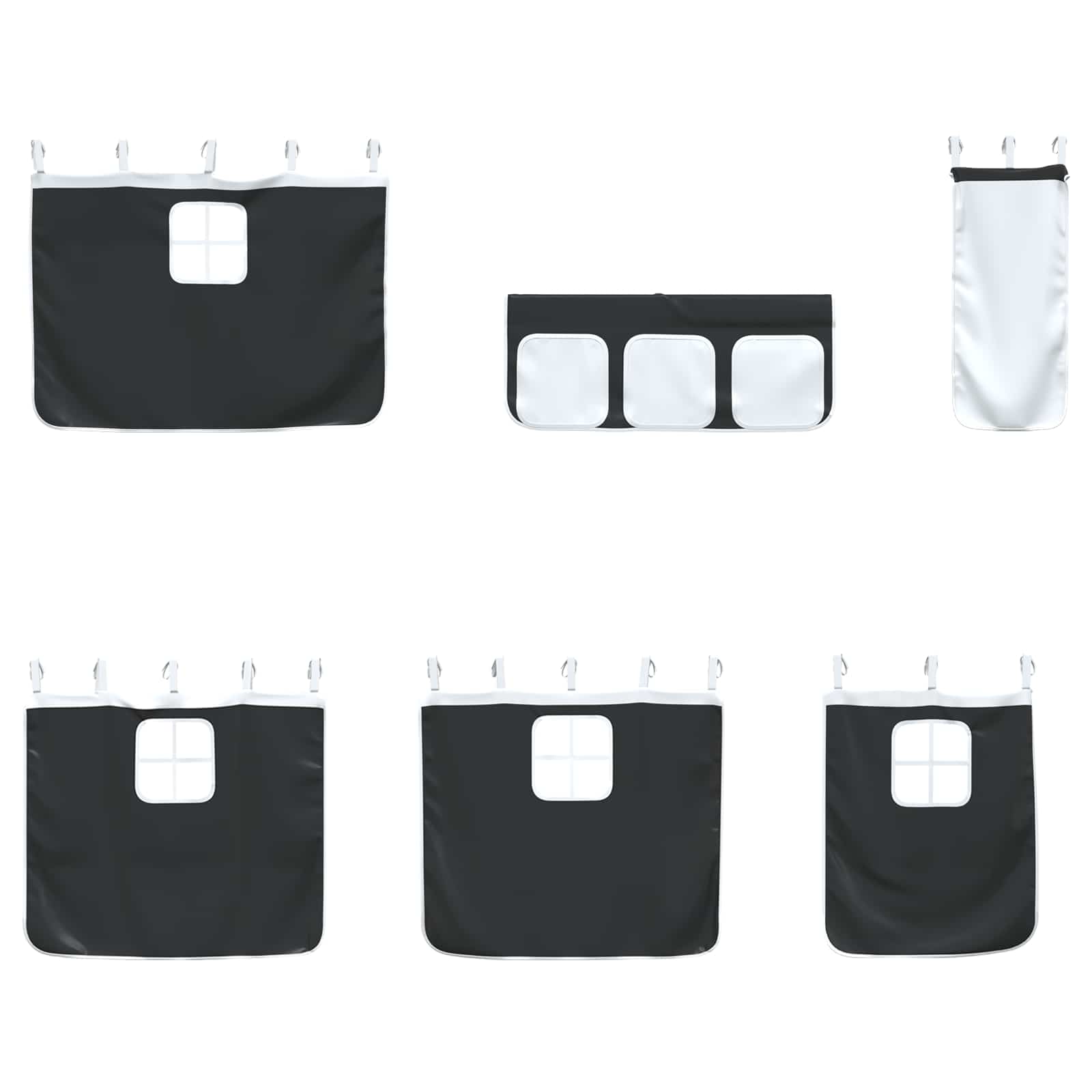 Σκελετός Κρεβατιού Υψίστης για Παιδιά με Κουρτίνες 90 x 201 εκ - Pakobazaar